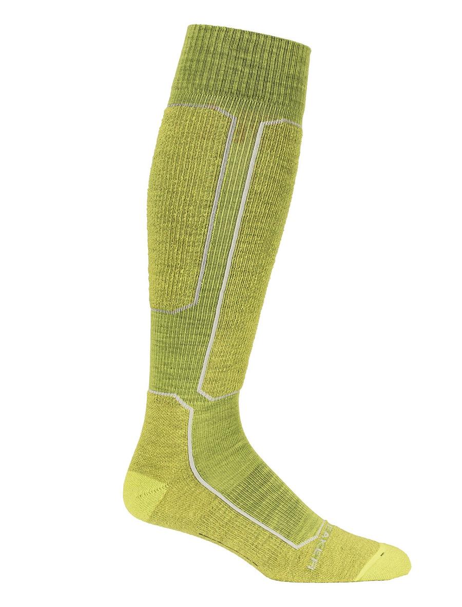 Shine / Ether Icebreaker Merino Ski+ Light Over the Calf Men's Socks | AU 1012KORI